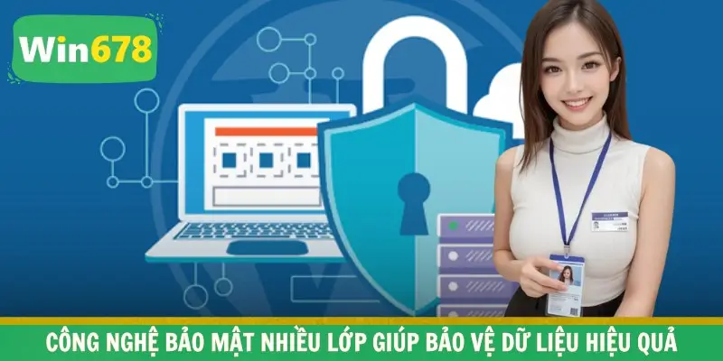 Công nghệ bảo mật nhiều lớp giúp bảo vệ dữ liệu hiệu quả
