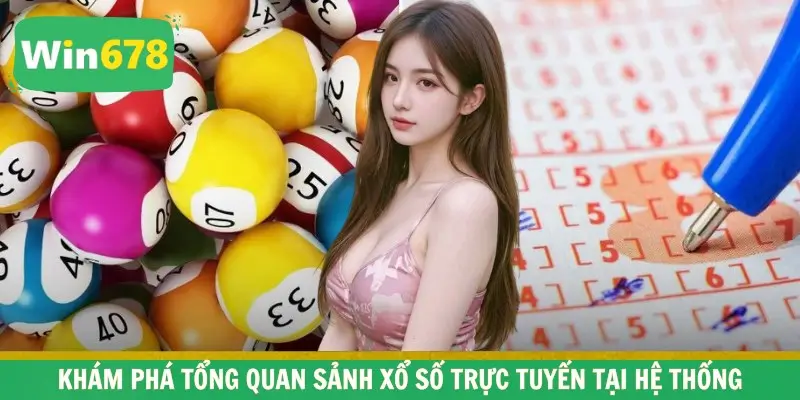 Khám phá tổng quan sảnh xổ số trực tuyến tại hệ thống