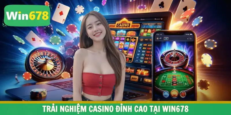 Trải nghiệm casino với các sảnh cược cực cuốn hút 