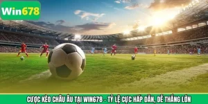 Cược Kèo Châu Âu Tại WIN678 - Tỷ Lệ Cực Hấp Dẫn, Dễ Thắng Lớn